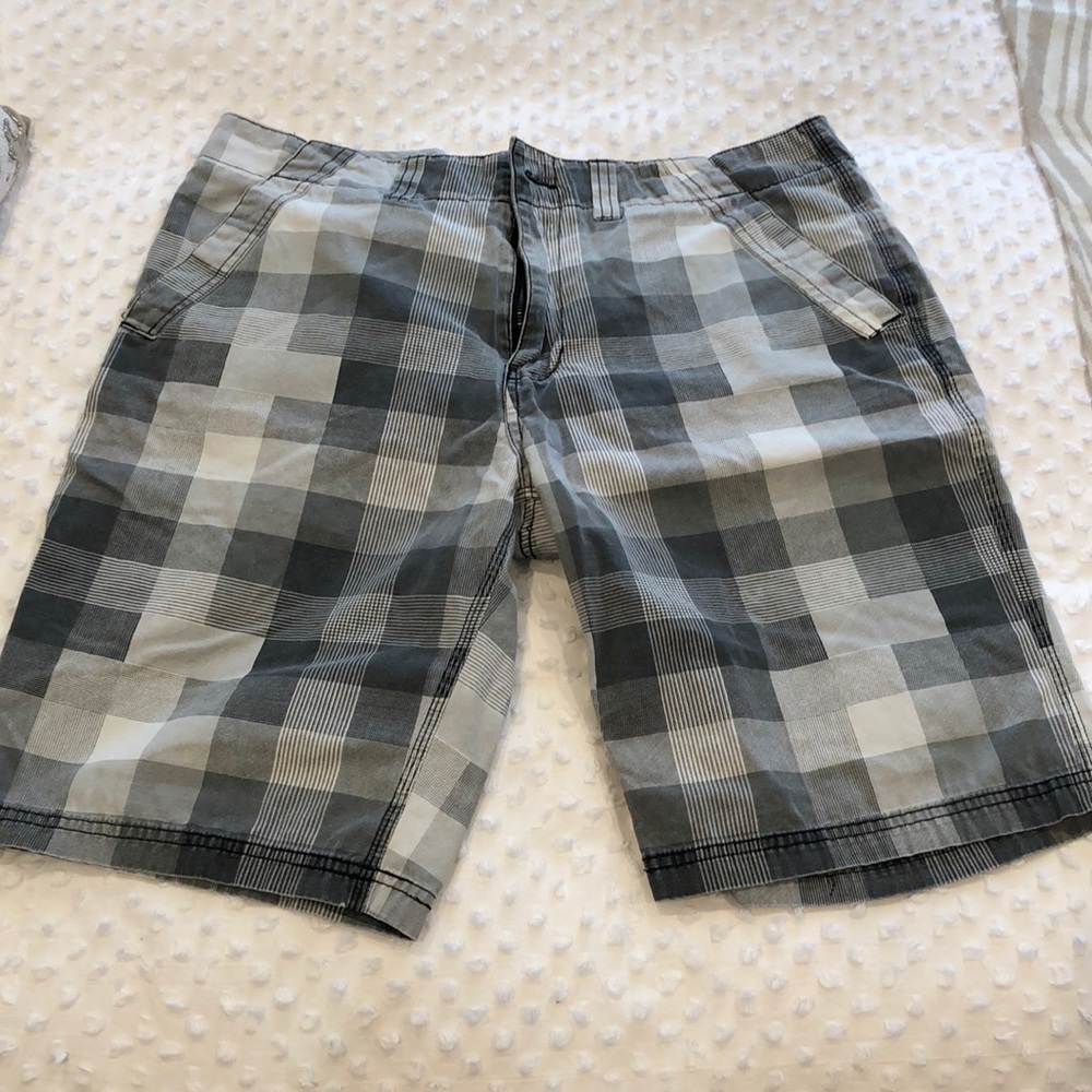 Plaid shorts